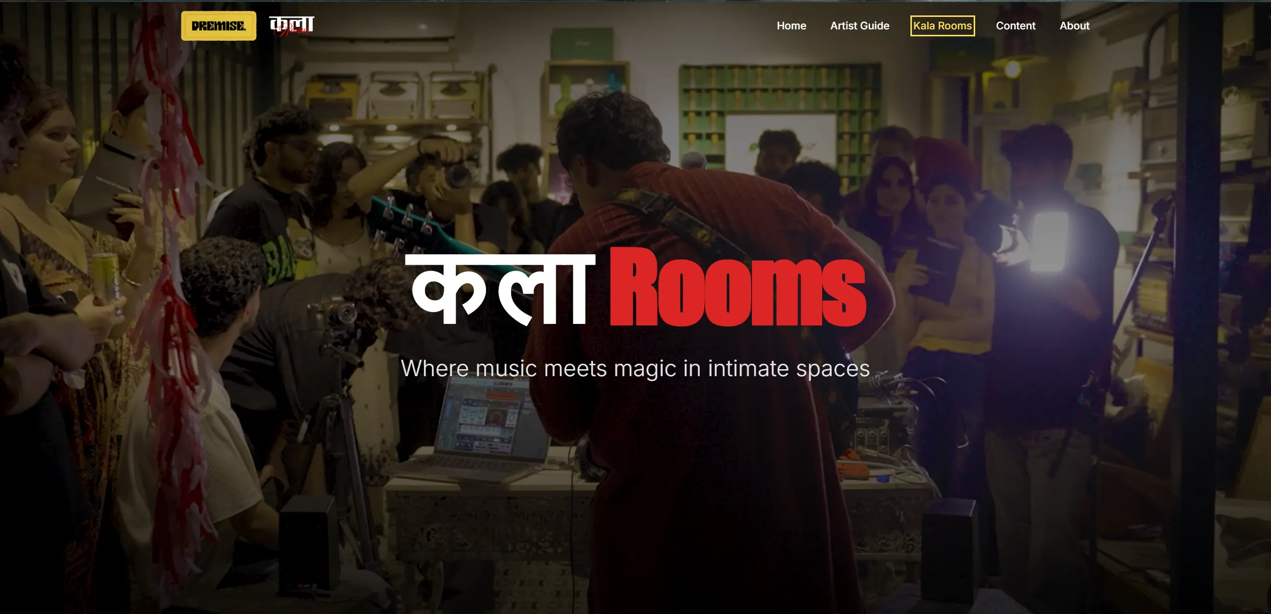 Premise front page